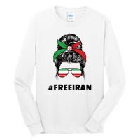 MahsaAmini Free Iran Women Life Freedom Protest Tall Long Sleeve T-Shirt