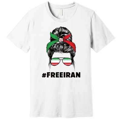 MahsaAmini Free Iran Women Life Freedom Protest Premium T-Shirt