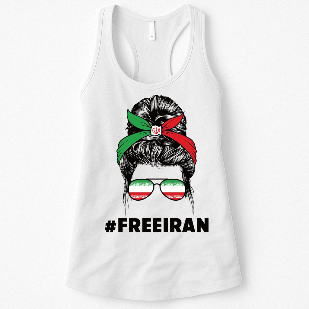 MahsaAmini Free Iran Women Life Freedom Protest Womens Tank Top