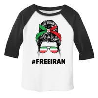 MahsaAmini Free Iran Women Life Freedom Protest Toddler Fine Jersey T-Shirt