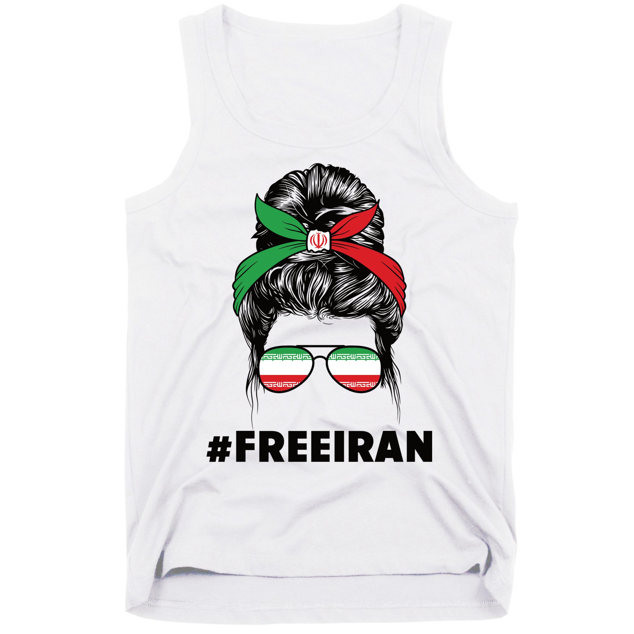 MahsaAmini Free Iran Women Life Freedom Protest Tank Top
