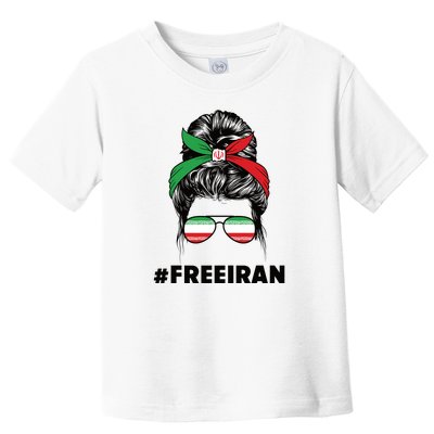 MahsaAmini Free Iran Women Life Freedom Protest Toddler T-Shirt