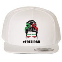 MahsaAmini Free Iran Women Life Freedom Protest Wool Snapback Cap