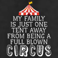 My Family Is Just One Tent Away From Circus Sarcastic Parent Funny Gift 15oz Campfire Ceramic Mug