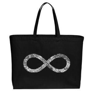 METIS FLAG INFINITY SYMBOL METIS NATION CANADA PRIDE Cotton Canvas Jumbo Tote