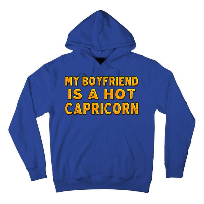 My Friend Is A Hot Capricorn Astrology Birthday Gift Tall Hoodie