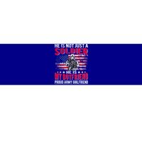 My Friend Is A Soldier Hero Proud Army Friend Funny Gift Bumper Sticker