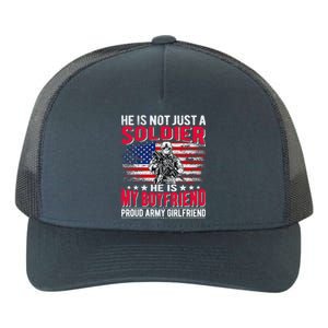 My Friend Is A Soldier Hero Proud Army Friend Funny Gift Yupoong Adult 5-Panel Trucker Hat