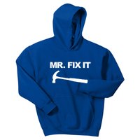 Mr Fix It Funny Gift Kids Hoodie