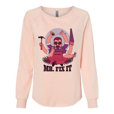 Mr Fix It Womens California Wash Sweatshirt