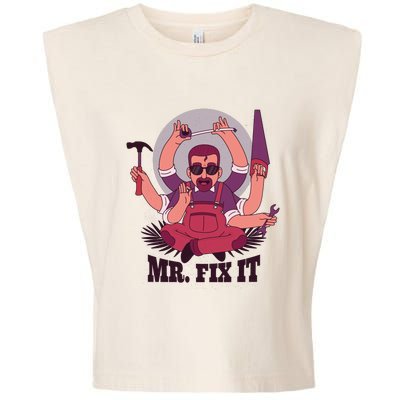 Mr Fix It Garment-Dyed Women's Muscle Tee