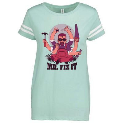 Mr Fix It Enza Ladies Jersey Football T-Shirt