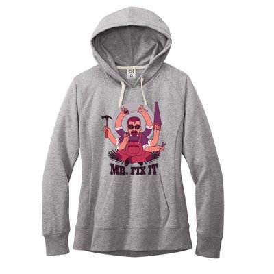 Mr Fix It Women's Fleece Hoodie