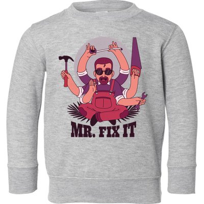 Mr Fix It Toddler Sweatshirt