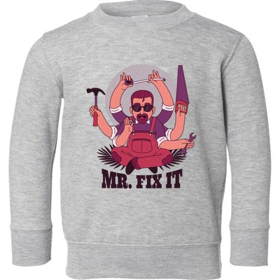 Mr Fix It Toddler Sweatshirt