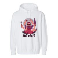 Mr Fix It Garment-Dyed Fleece Hoodie