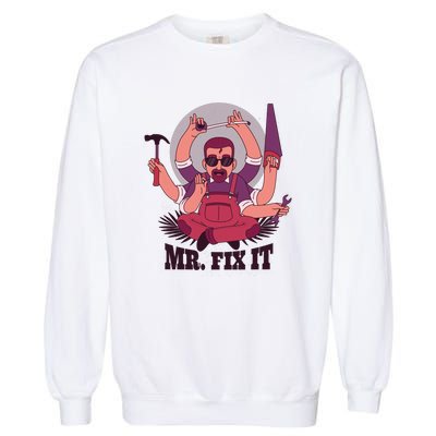 Mr Fix It Garment-Dyed Sweatshirt