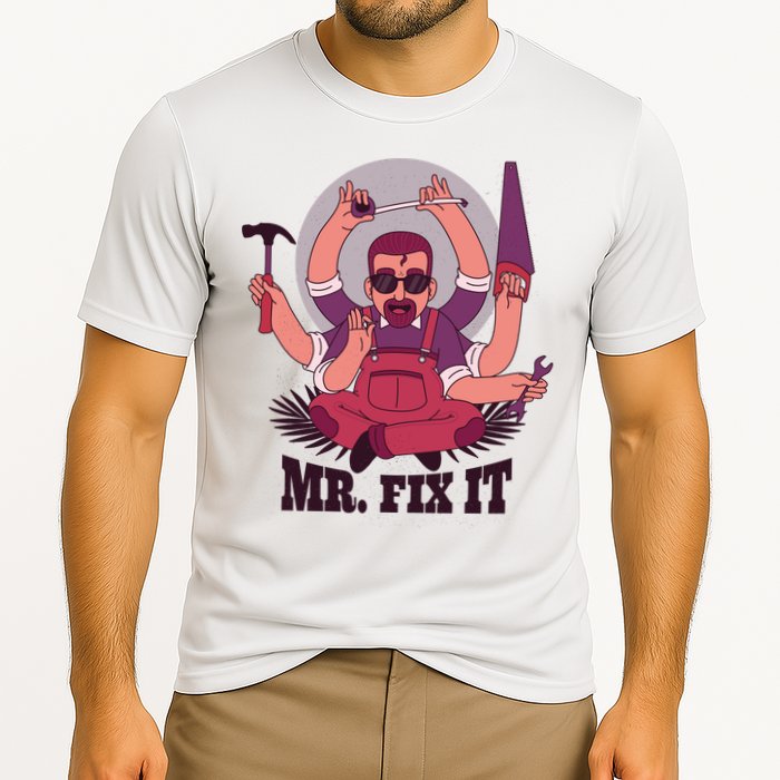 Mr Fix It Cooling Performance Crew T-Shirt