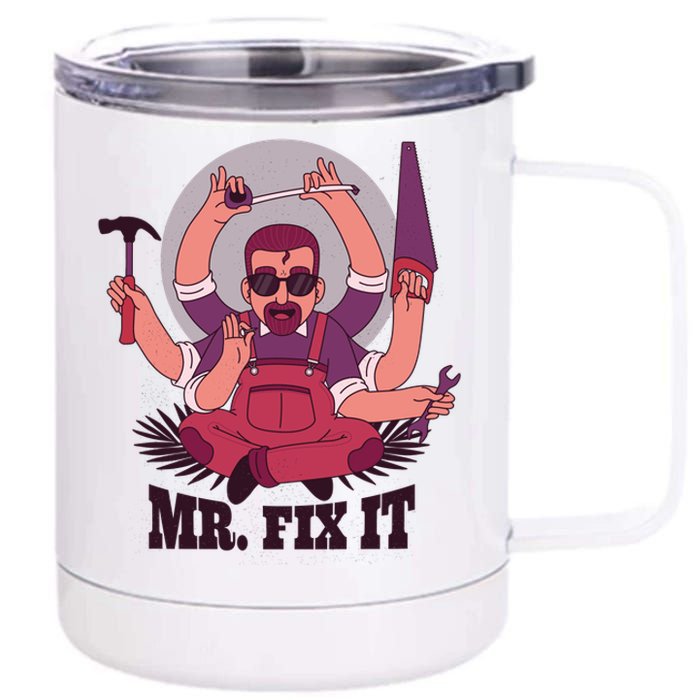 Mr Fix It 12 oz Stainless Steel Tumbler Cup