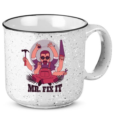 Mr Fix It 15oz Campfire Ceramic Mug