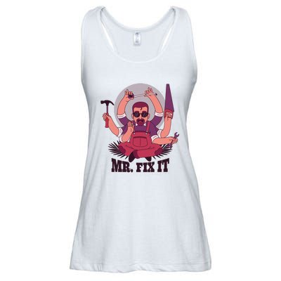 Mr Fix It Ladies Essential Flowy Tank