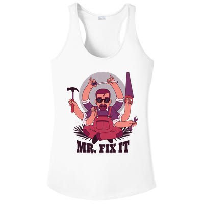 Mr Fix It Ladies PosiCharge Competitor Racerback Tank