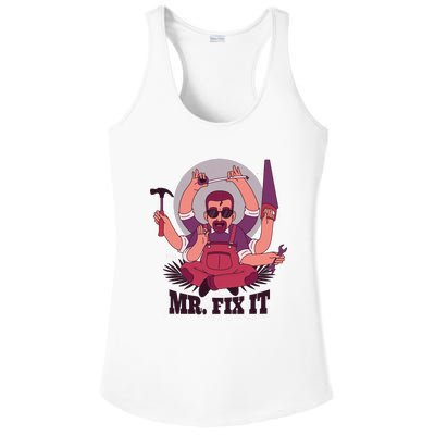 Mr Fix It Ladies PosiCharge Competitor Racerback Tank