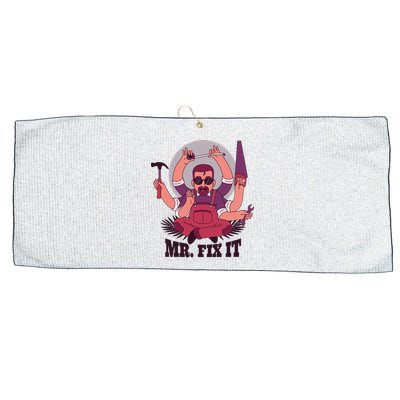 Mr Fix It Large Microfiber Waffle Golf Towel