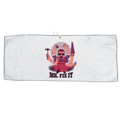 Mr Fix It Large Microfiber Waffle Golf Towel