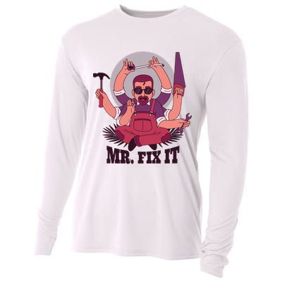 Mr Fix It Cooling Performance Long Sleeve Crew