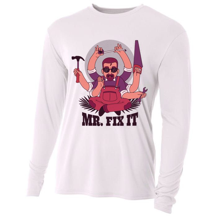 Mr Fix It Cooling Performance Long Sleeve Crew