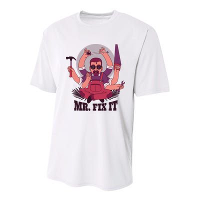 Mr Fix It Youth Performance Sprint T-Shirt
