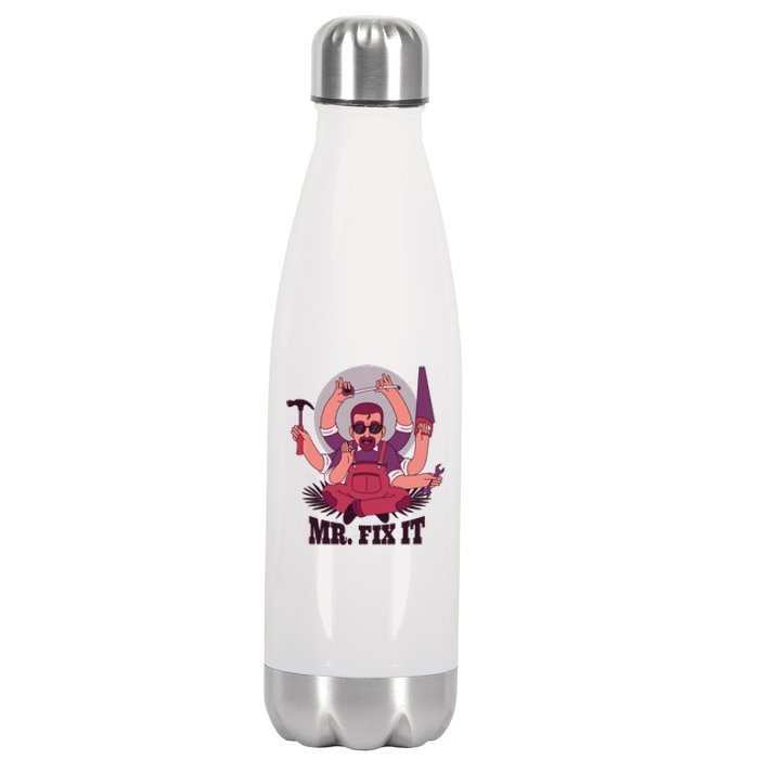 Mr Fix It Stainless Steel Insulated Water Bottle