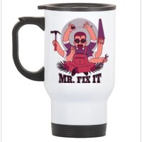 Mr Fix It Stainless Steel Travel Mug