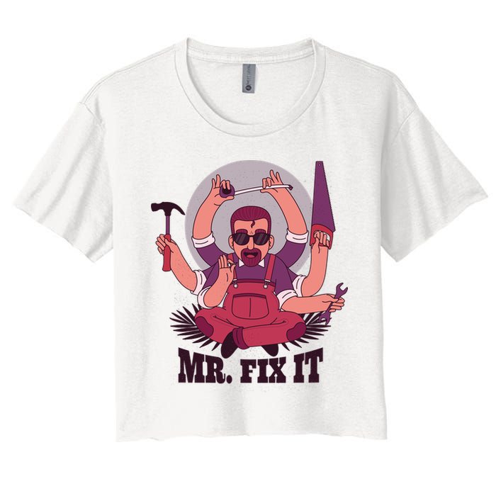 Mr Fix It Crop Top