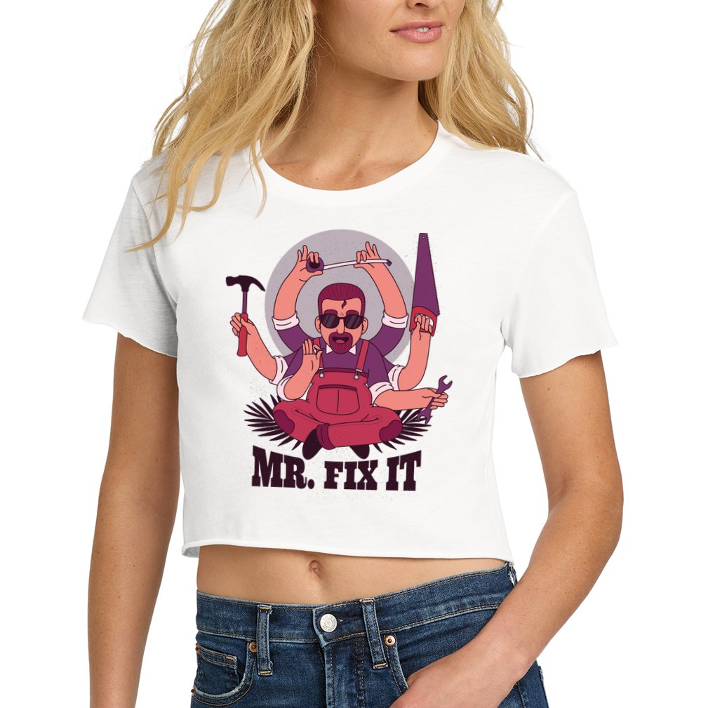 Mr Fix It Crop Top