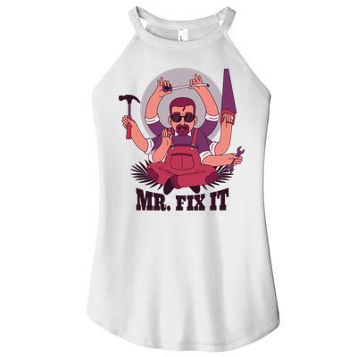Mr Fix It Women's Perfect Tri Rocker Tank