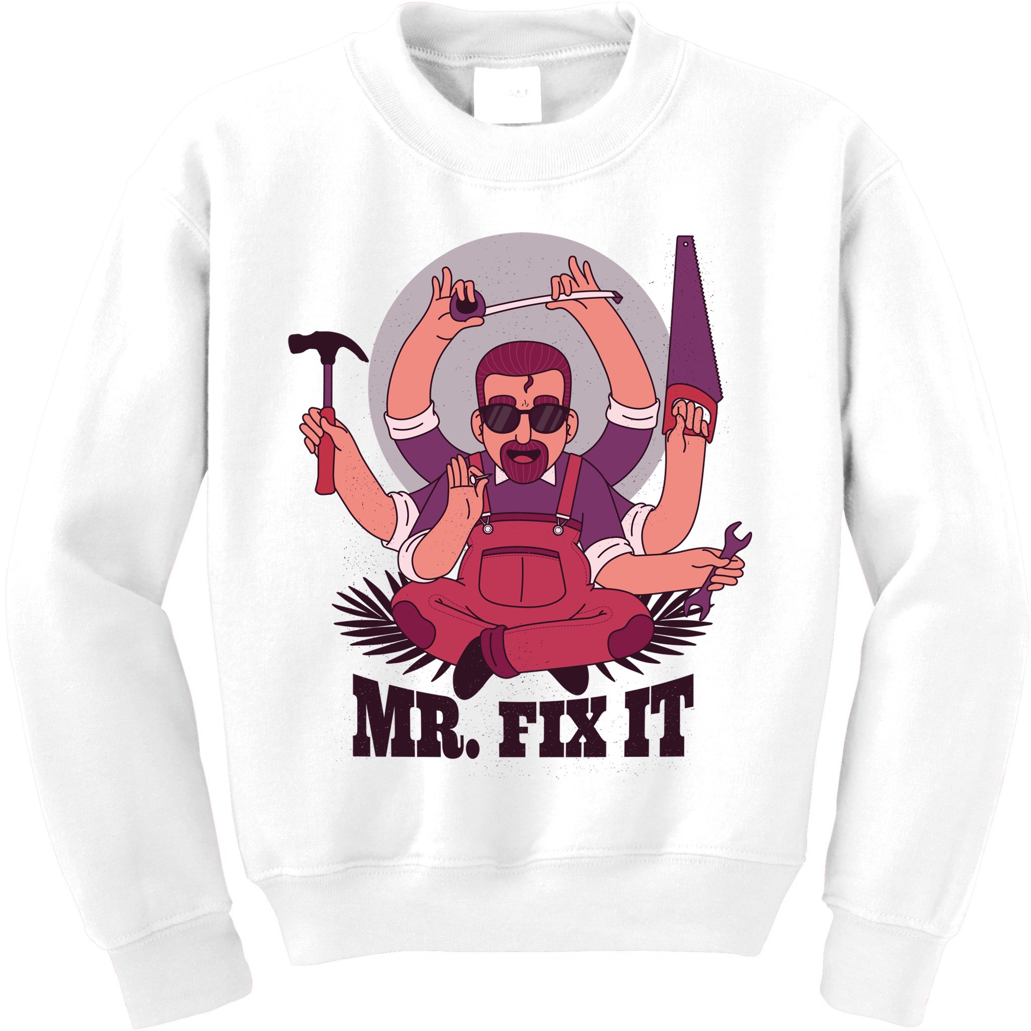 Mr Fix It Kids Sweatshirt