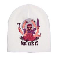 Mr Fix It Short Acrylic Beanie