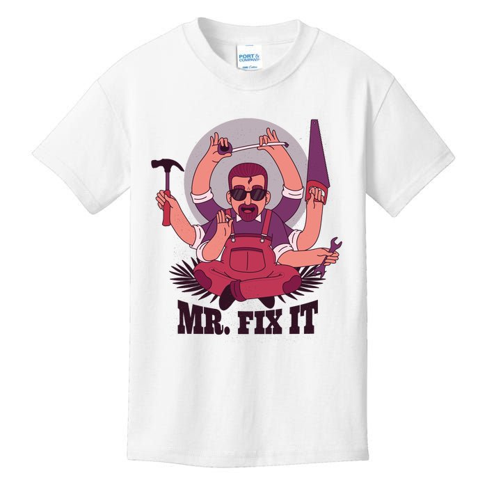 Mr Fix It Kids T-Shirt