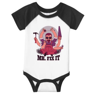 Mr Fix It Infant Baby Jersey Bodysuit