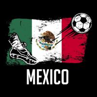 Mexico Flag Jersey Mexican Soccer Team Mexican T-Shirt