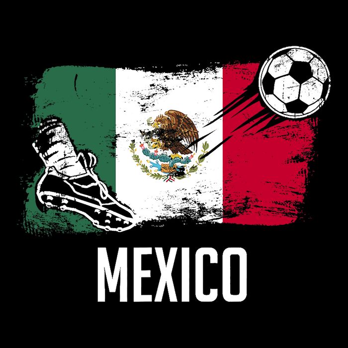 Mexico Flag Jersey Mexican Soccer Team Mexican T-Shirt