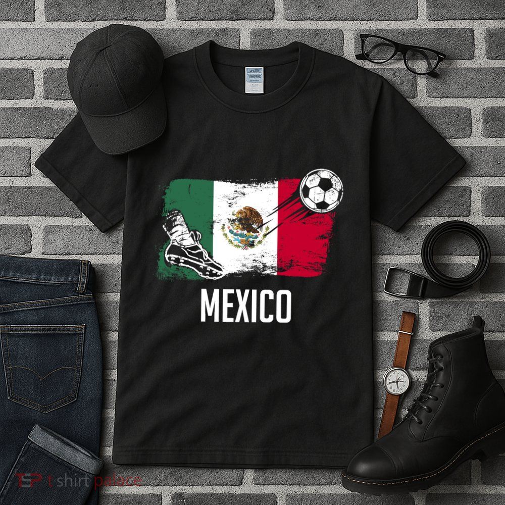 Mexico Flag Jersey Mexican Soccer Team Mexican Tall T-Shirt