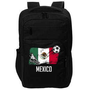 Mexico Flag Jersey Mexican Soccer Team Mexican Impact Tech Backpack