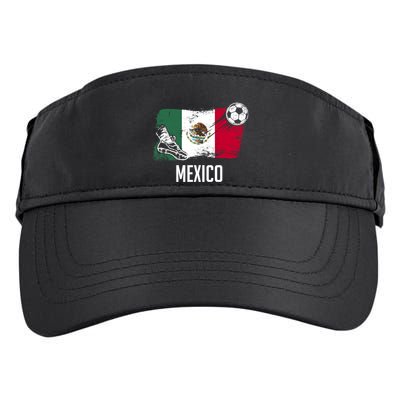 Mexico Flag Jersey Mexican Soccer Team Mexican Adult Drive Performance Visor
