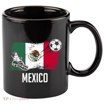 Mexico Flag Jersey Mexican Soccer Team Mexican 11oz C Handle Ceramic Mug