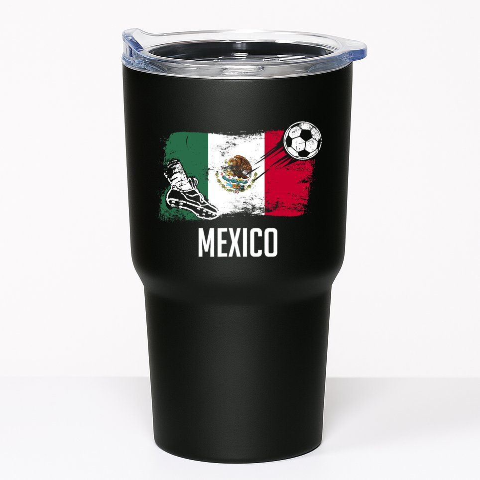 Mexico Flag Jersey Mexican Soccer Team Mexican Tumbler