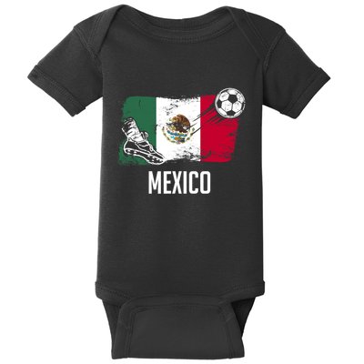Mexico Flag Jersey Mexican Soccer Team Mexican Baby Bodysuit