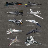 Military's Fastest Jet Fighters Aircraft Plane Of The World Cotton Canvas Backpack